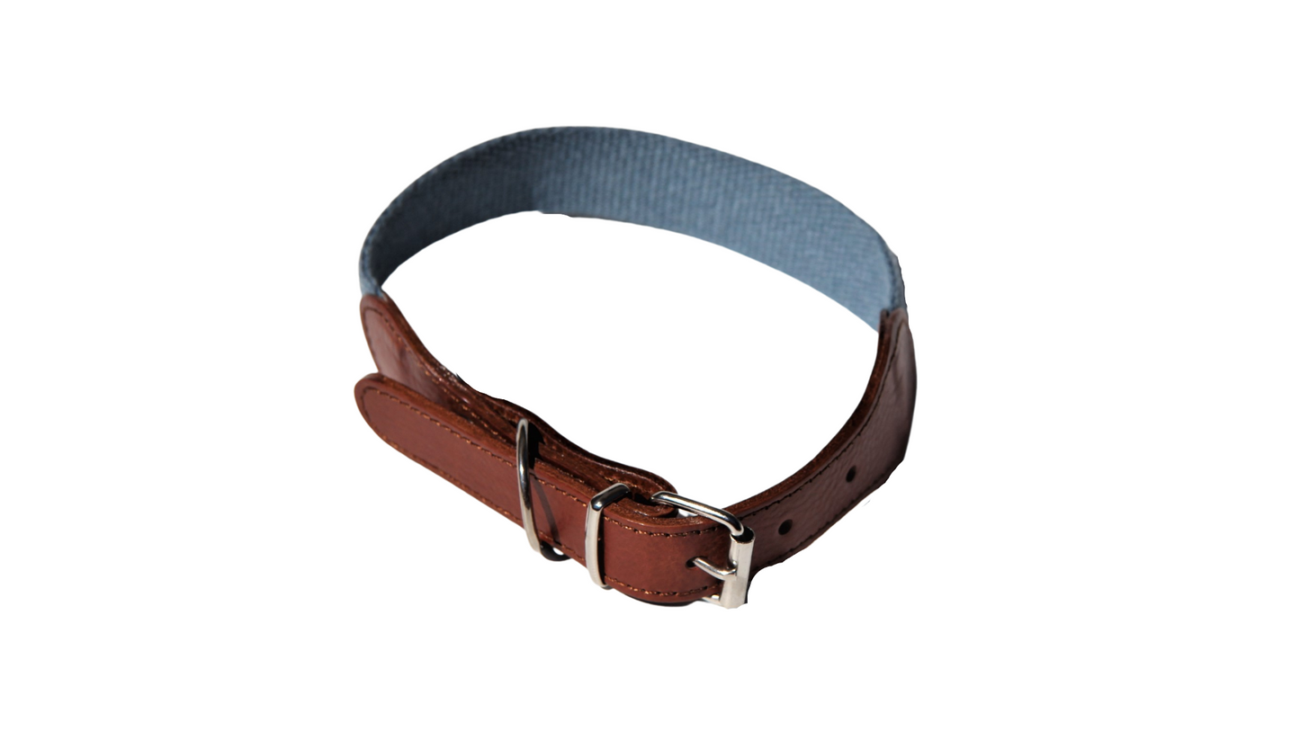 Collar Egitto Cotton Pelle Cielo